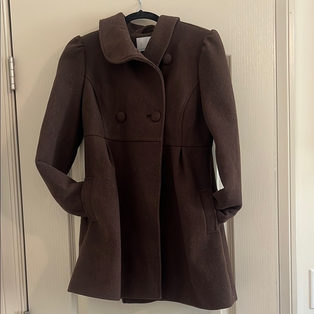 Old Navy Chocolate Pea Coat